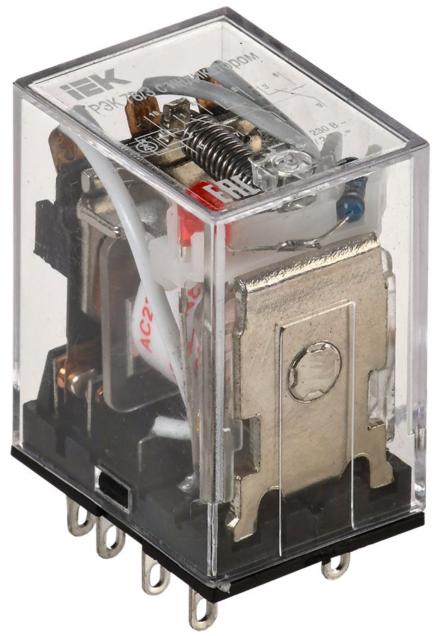 Реле РЭК78/3 с индикацией 5А 220В AC IEK