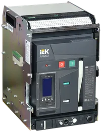 ARMAT Air circuit breaker with withdrawable design 3P size B 85kA 2000A TT release with set of accessories 220V: motor drive closing coil tripping coil IEK