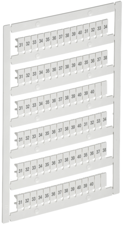 ARMAFIX Маркер для CTS/CP 2,5мм2 с символами "31-40" IEK