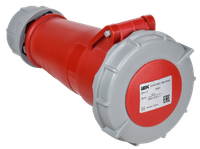 Розетка переносная ССИ-2142 16А-6ч 380В 3P+PE IP67 IEK