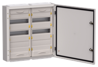 TITAN 5 Корпус металлический ЩРн-72 (2х36) 585х570х140мм IP54 серый (одна дверь) IEK