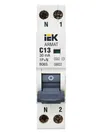 ARMAT Автоматический выключатель дифференциального тока B06S 1P+NP C13 30мА тип A (18мм) IEK1