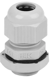 Сальник PG 9 диаметр проводника 6-7мм IP54 20шт (СТ) IEK