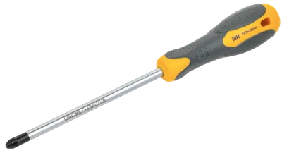 Отвертка универсальная К1 (Master) предназначена для закручивания и откручивания винтов и шурупов, изготовлена из хром-ванадиевой стали. Рукоятка из 2-х-слойной термопластичной резины PP+TPR.
