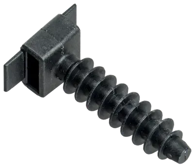 Dowel bases are designed for mounting cable ties to wood, brick and concrete bases.
