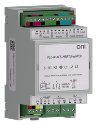 ПЛК W. Модуль учета водопотребления и контроля протечек Modbus RTU ONI