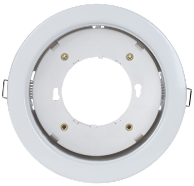LIGHTING Светильник 4115 встраиваемый под лампу GX70 белый IEK
