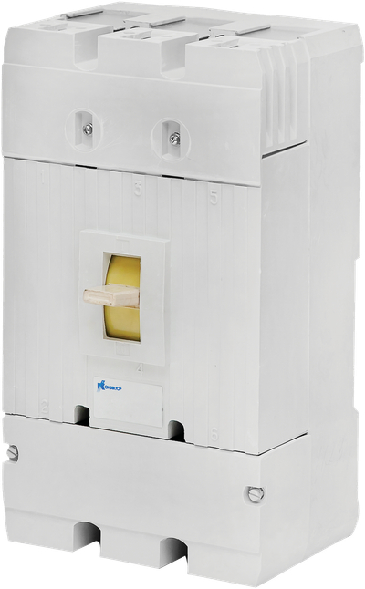 Выключатель автоматический А3791БУХЛ3 Стац Руч 630А 440В 2400А НР24DC ВК1З2Р присоединение переднее шина кабель с наконечником медь IP20 НР 24В DC Контактор