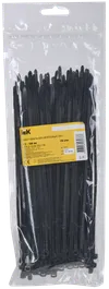 Clamp 3,6x200mm nylon black (100pcs.) IEK1