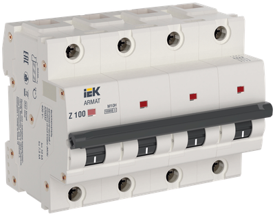 ARMAT Автоматический выключатель M10H 4P Z 100А IEK
