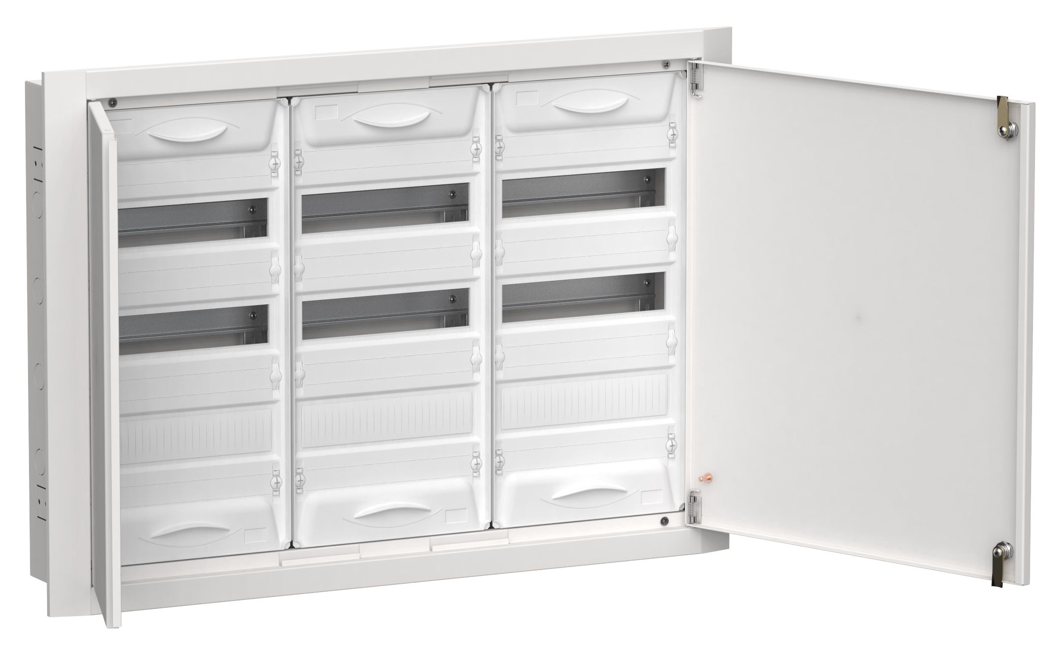 TITAN 5 Корпус металлический ЩРв-108 (3х36) 630х885х130мм IP31 белый (две двери) IEK (TI5-50-V-3X036-31)