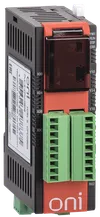 ПЛК S. Модуль CPU серии ONI со встроенными 8 дискретными входами (Sink/Source), 8 дискретными выходами (реле) и 1 интегрированным каналом RS232. Напряжение питания 24 В DC0