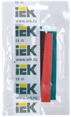 TTU set 8/4 (4x black, 2x white, red, blue, yellow, green) 10x10 cm/pack. IEK1