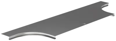 Крышка на аксессуар предназначена для защиты проложенного в трассе кабеля в случаях, когда это необходимо.
Аксессуар изготовлен из стали горячего цинкования методом Сендзимира (защитный слой цинка не менее 10 мкм).