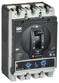ARMAT Автоматический выключатель в литом корпусе 3P типоразмер G 85кА 125А расцепитель термомагнитный регулируемый IEK