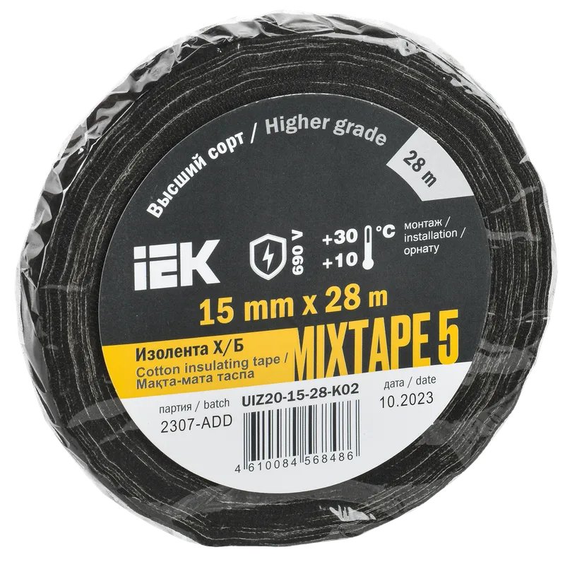 MIXTAPE 5 Tape Cotton 15mm 28m IEK