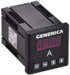 Амперметр цифровой щитовой однофазный 48х48мм LED GENERICA0