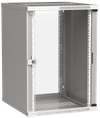 ITK Шкаф LINEA WE 18U 600x650мм дверь стекло серый0