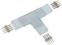 T-Connector 5pcs. RGB 14 mm (socket- socket - socket) IEK