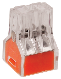 Строительно-монтажная клемма СМК 773-324 оранжевая IEK
