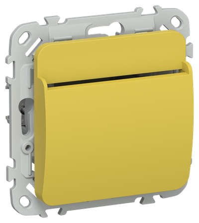 FLITE Выключатель карточный 30А ВК-0-ФлЖК желтый карри IEK
