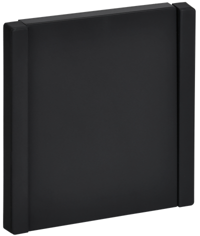 FORTE&PIANO Выключатель 1-клавишный самовозвратный 10А FP110M металл черный IEK