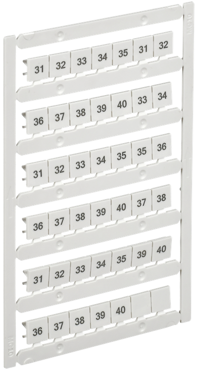 ARMAFIX Маркер для CTS 10мм2 "31-40" IEK