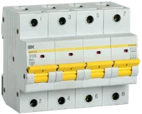 KARAT Automatic circuit breaker BA47-150 4P D 125A 15kA IEK