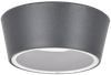 LIGHTING Светильник уличный 5104 потолочный под лампу GX53 IP65 серый IEK0
