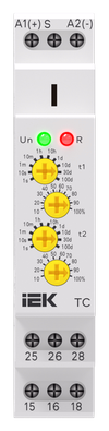 Реле циклическое TC реверсивное 2 контакта 12-240В AC/DC AC IEK1