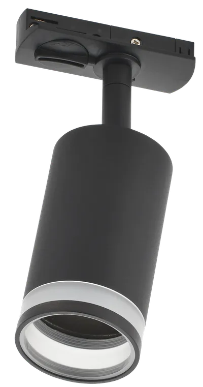LIGHTING Luminaire 4016 decorative track swivel for GU10 lamp black IEK