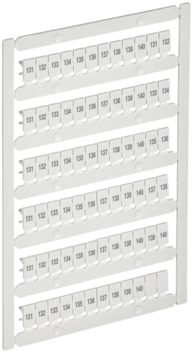 ARMAFIX Маркер для CTS/CP 4мм2 с символами "131-140" IEK