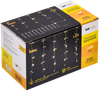 LIGHTING Гирлянда бахрома 4,5х0,7м 200 светодиодов теплый белый свет IP44 прозрачный шнур 3м 230В транзит IEK1