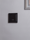 BRITE Рамка 1-местная IP44 РУ-1-БрЧ-44 черный IEK5