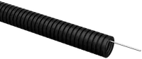 ELASTA Труба гофрированная ПВХ d=25мм с зондом черная (50м) IEK