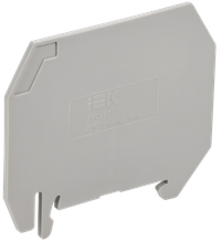 ARMAFIX Separator PPCY2.5/10 for terminal blocks CY2.5-CY10 gray IEK
