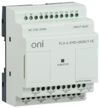 ONI Programmable Logic Relay and Micro PLC Expansion Module. 8 discrete inputs (4 as analog 0-10V) and 8 PNP transistor outputs. Supply voltage 24V DC