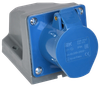 Розетка стационарная ССИ-113 2P+PE 16А 200-250В IP44 IEK0