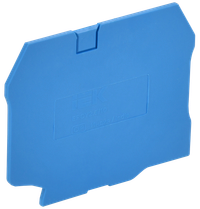 ARMAFIX Blanking plug EPCY2.5/10BU for terminal blocks CY2.5-CY10 blue IEK