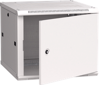 ITK Шкаф настенный LINEA W 6U 600х600мм дверь металл RAL 7035