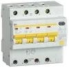 KARAT Дифференциальный автомат АД14S 4P 63А 300мА тип AC IEK0