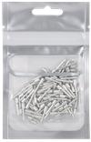 NSHP 1.5–12 flat pin tip without insulation (100pcs/pack) IEK2