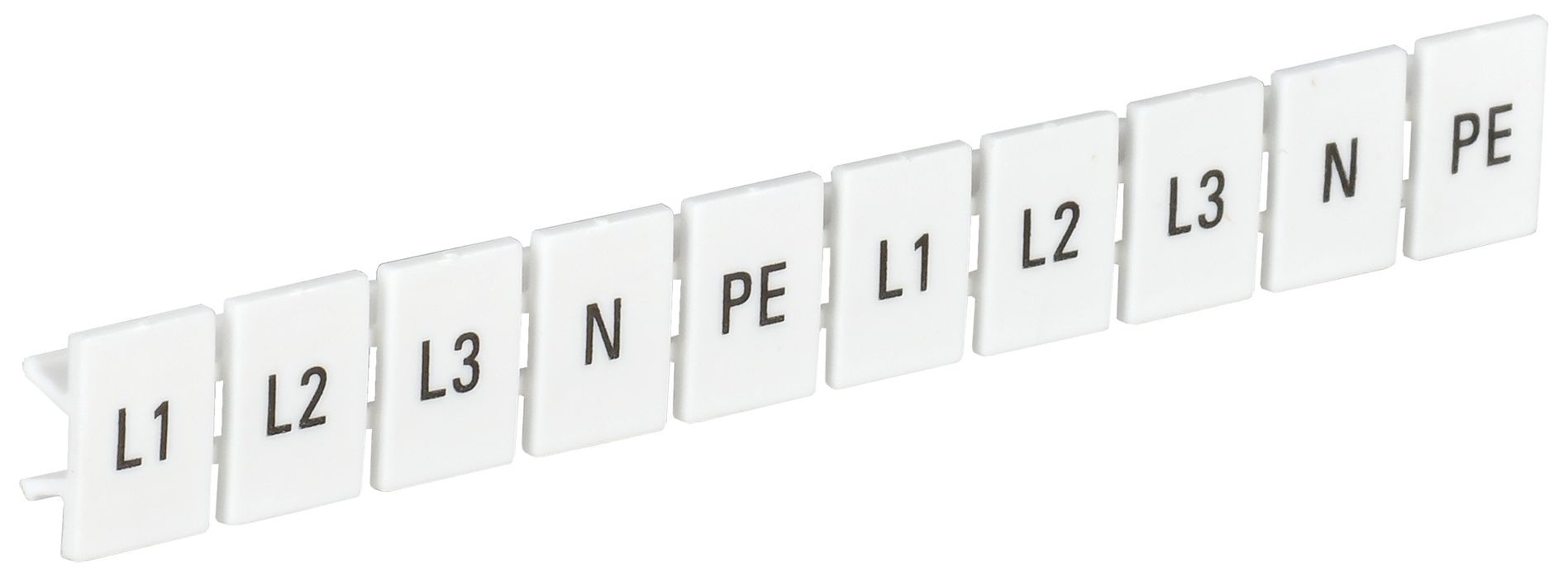 Маркеры для КПИ-6мм2 с символами "L1, L2, L3, N, PE" IEK (YZN11M-006-K00-A)
