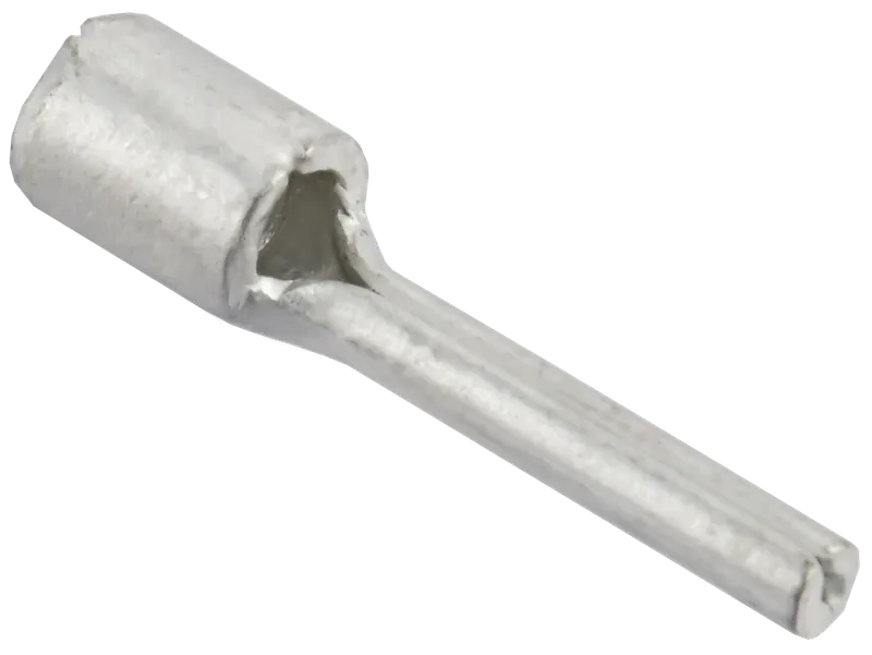 NSHP 2.5–12 flat pin tip without insulation (100pcs/pack) IEK