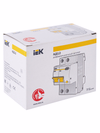 KARAT Дифференциальный автомат АД12 2P 10А 10мА тип AC IEK8