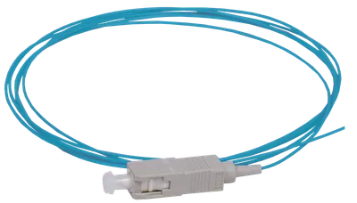 ITK Оптический коммутационный монтажный шнур (пигтеил), (MM), 50/125 (OM4), SC/UPC, LSZH, 1,5м
