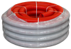 Труба гофрированная двустенная ПНД d=110мм красная (50м) IEK1