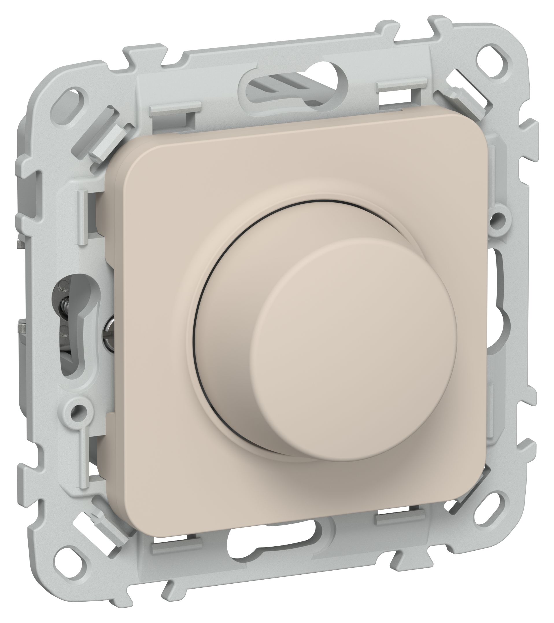 FLITE Светорегулятор проходной LED 250Вт СС16-5-1-ФлЛ льняной IEK (FI-D22-0250-P-K88)