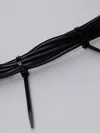 Clamp 2,5x150mm nylon black (100pcs.) IEK5