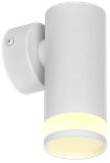 LIGHTING Светильник 4008 накладной настенный под лампу GU10 белый IEK2
